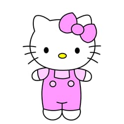 🥇 🥇 Dibujos Kawaii, Aprende como dibujar a Hello Kitty