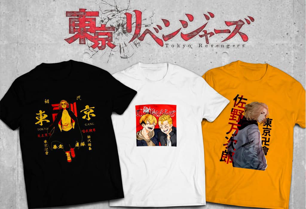 Camisetas para niÃ±o de Tokyo Revengers