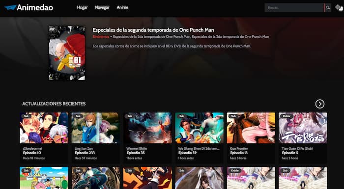 mejor página para ver series de anime online