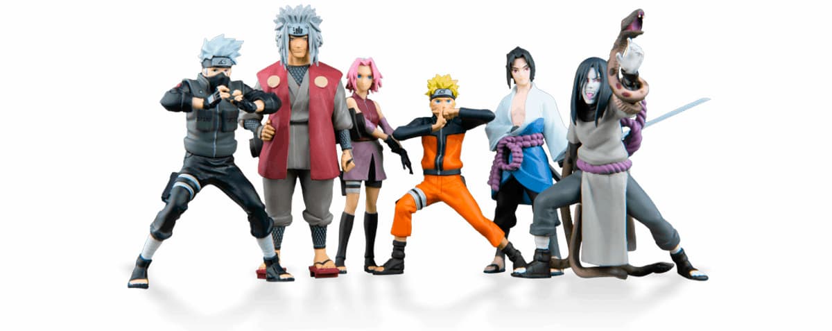 Figuras de Naruto shippuden